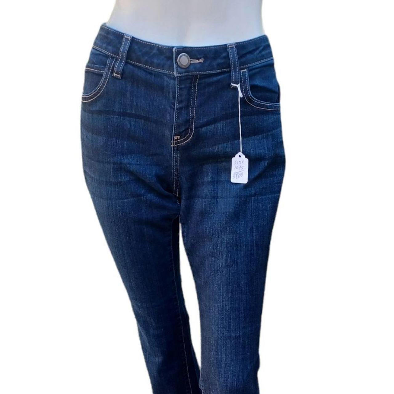 Simply Vera Vera Wang Womens Boot Cut Jeans Pockets Mid Rise Black Siz –  Goodfair