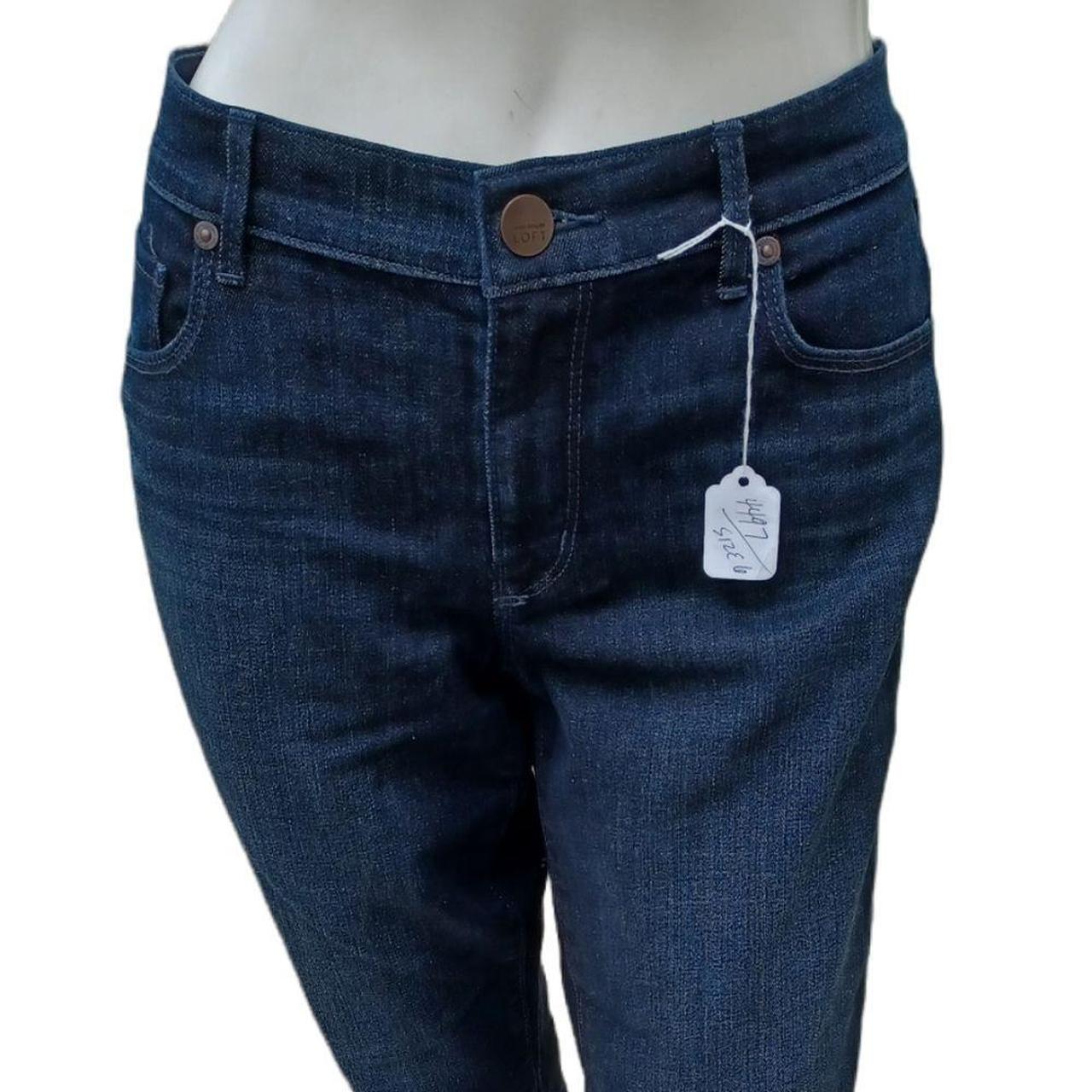 449710...Ann Taylor Loft Skinny - Depop Fabric... 6 Jeans Size