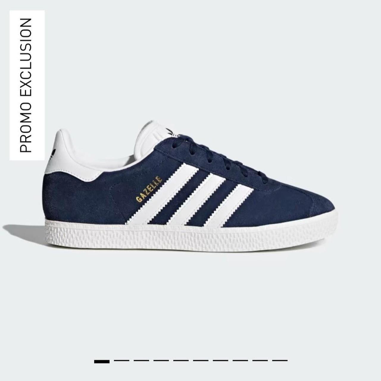 mens navy gazelles size 9