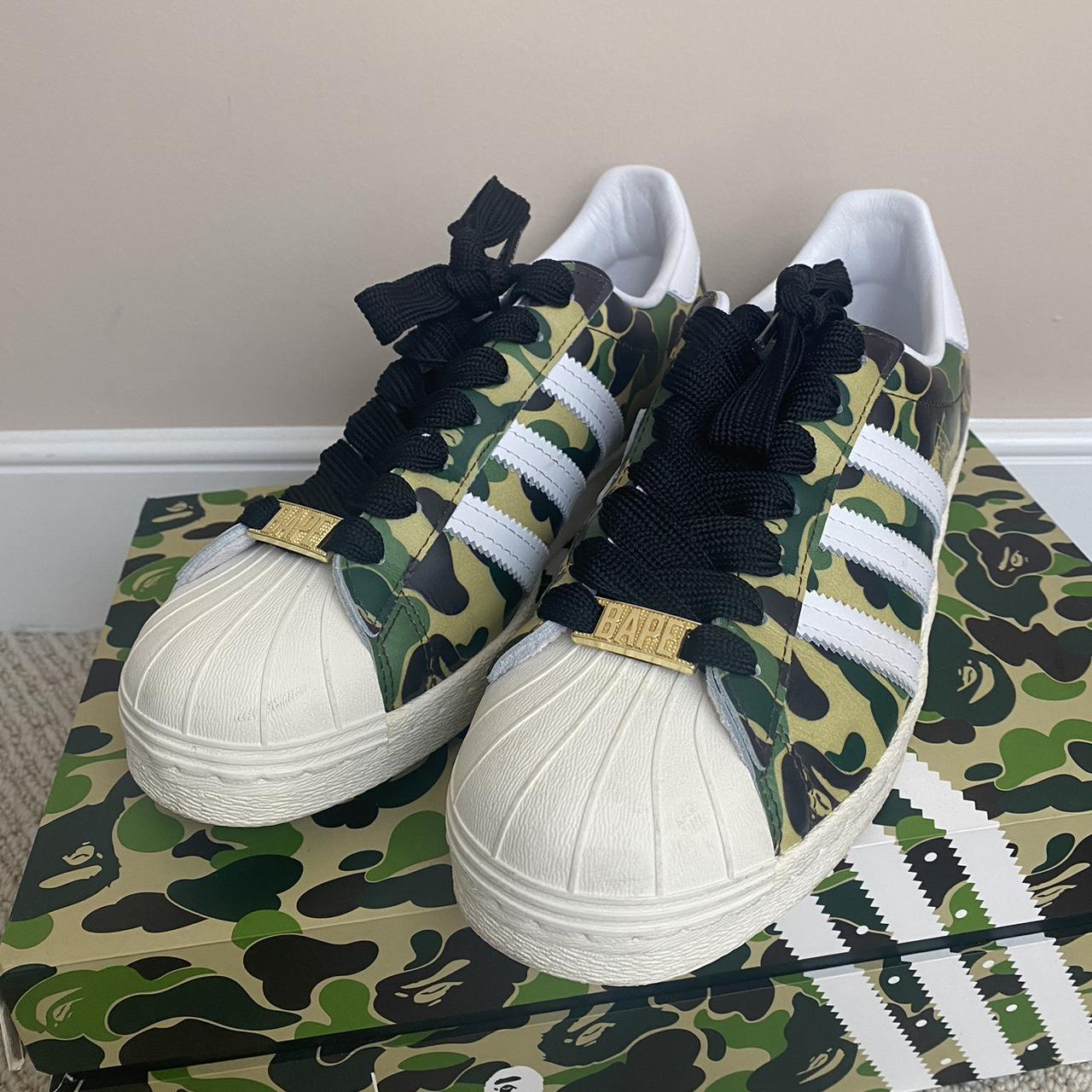 2021 BAPE x Superstar 80s 'ABC Camo' - Depop