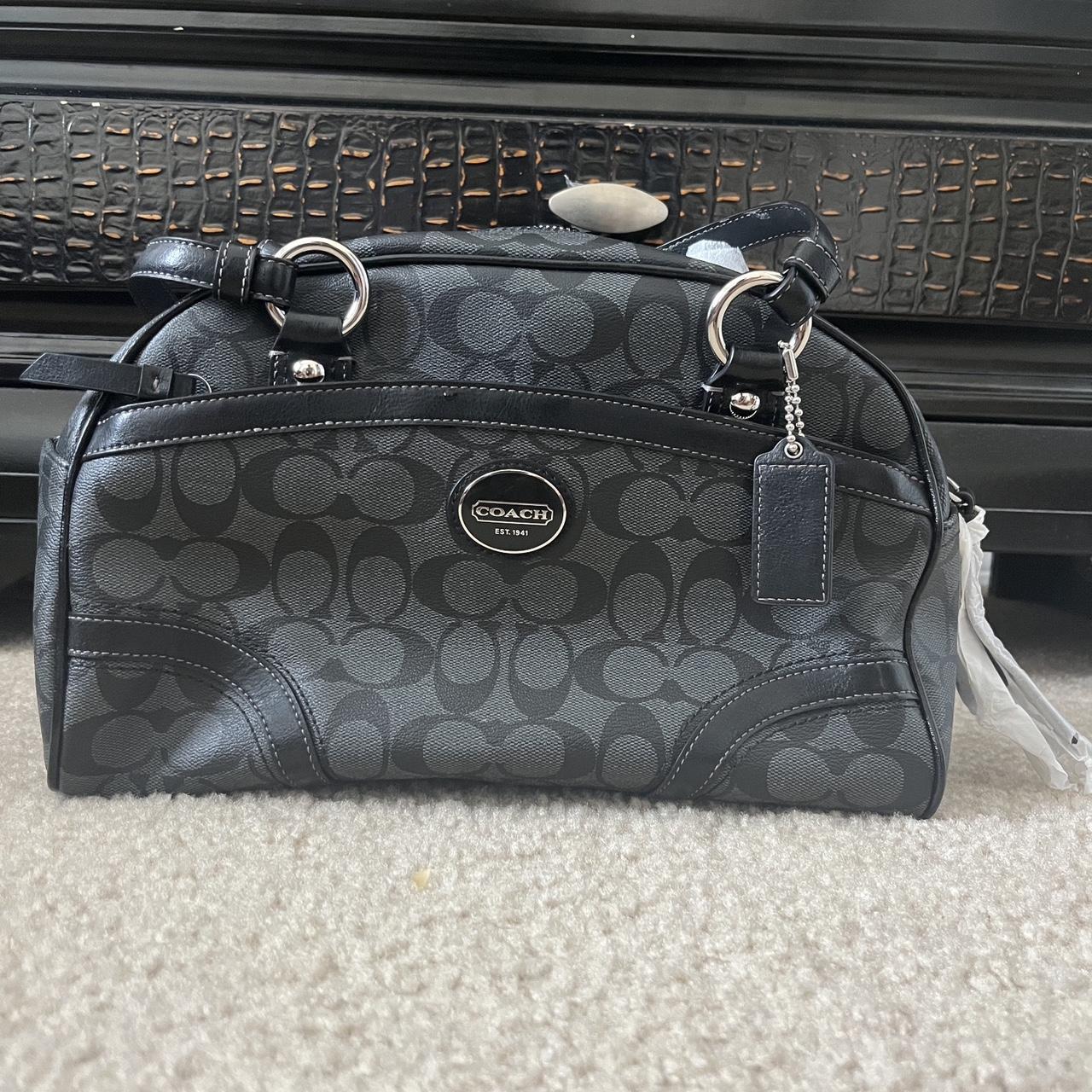 Gorgeous Coach Peyton Domed Satchel/Shoulder Bag in - Depop