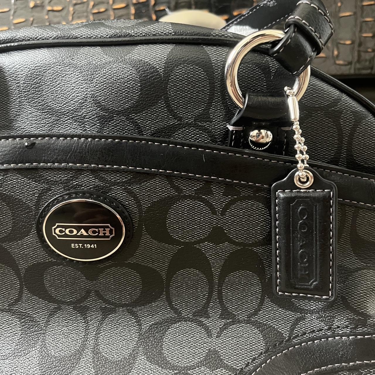 Gorgeous Coach Peyton Domed Satchel/Shoulder Bag in - Depop