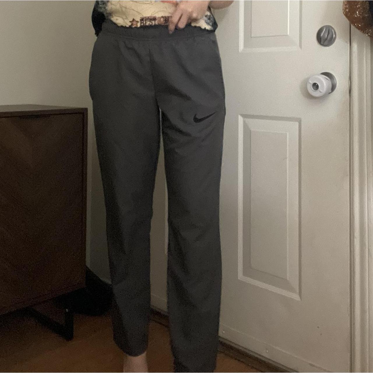 NIKE DriFit Grey Sweatpants Trackpants Straight Leg... Depop