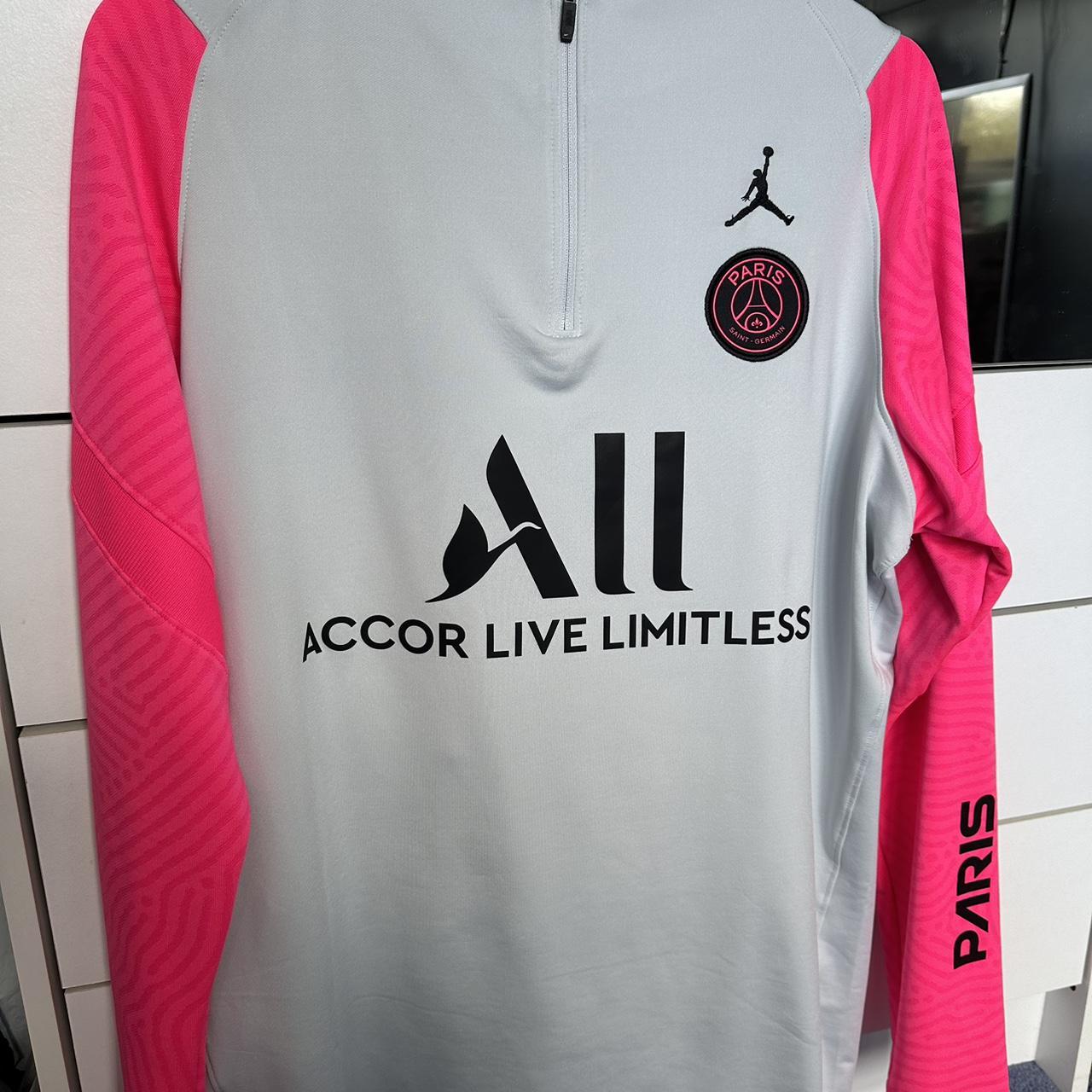 psg tracksuit pink and white