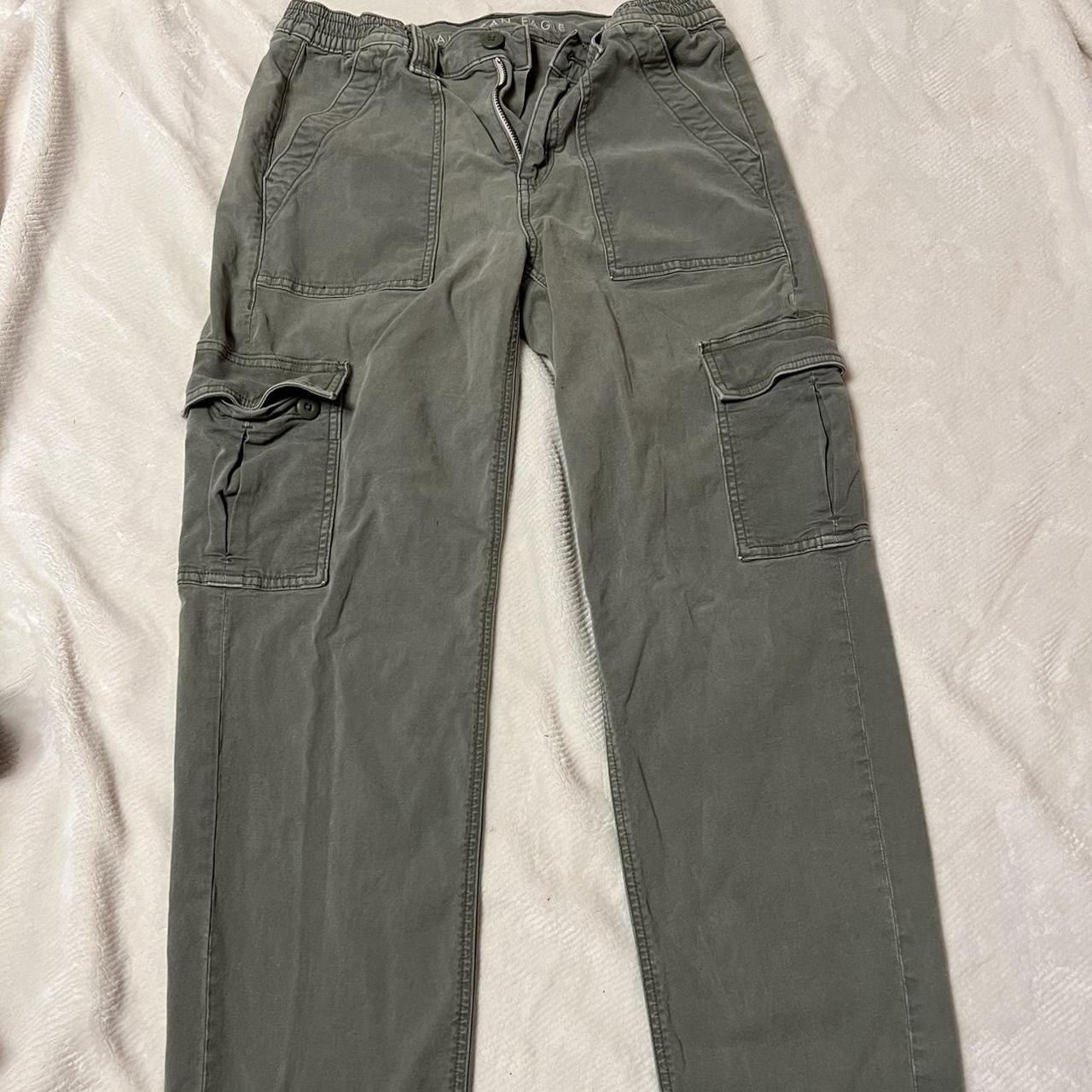 American Eagle Outfitters Women's Green Trousers