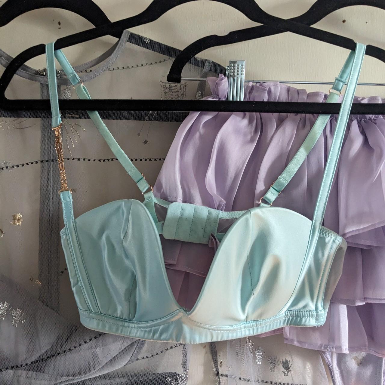 Savage x Fenty bra satin , very pretty but I’ve… - Depop