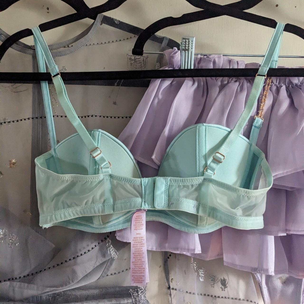 Savage x Fenty bra satin , very pretty but I’ve… - Depop