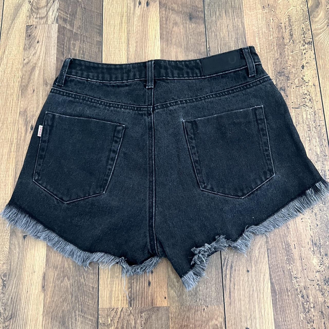 USED DENIM | CITY BEACH 🌊 Used denim ripped shorts... - Depop