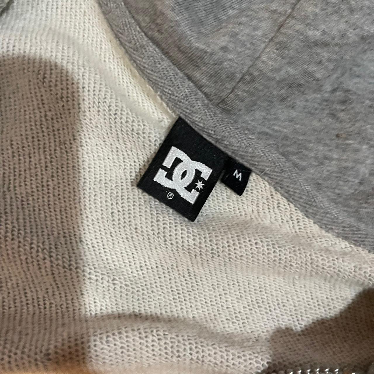 distressed dc shoes zipup this is super distressed... - Depop