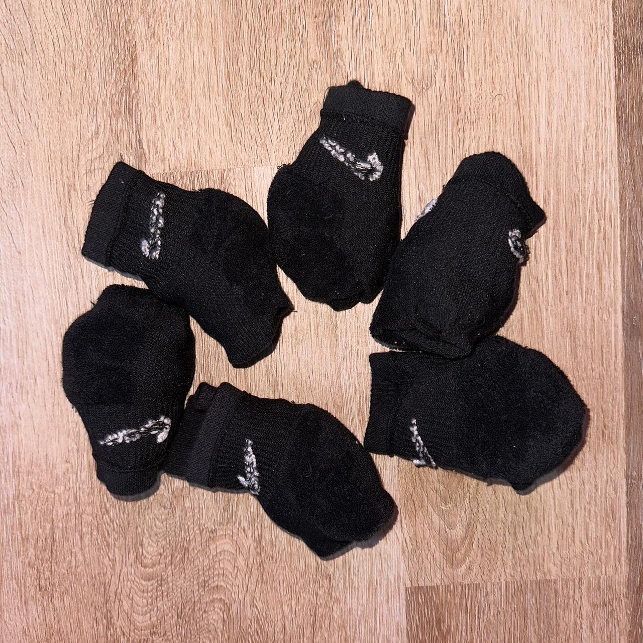 (6 PAIRS) Men’s Black Nike Ankle Socks (6... - Depop