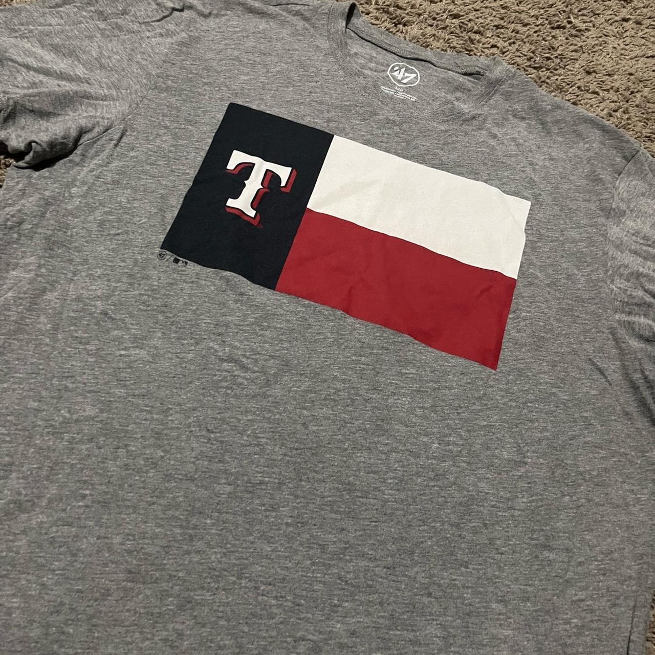 texas rangers baseball tee from '47 brand mens XL, - Depop