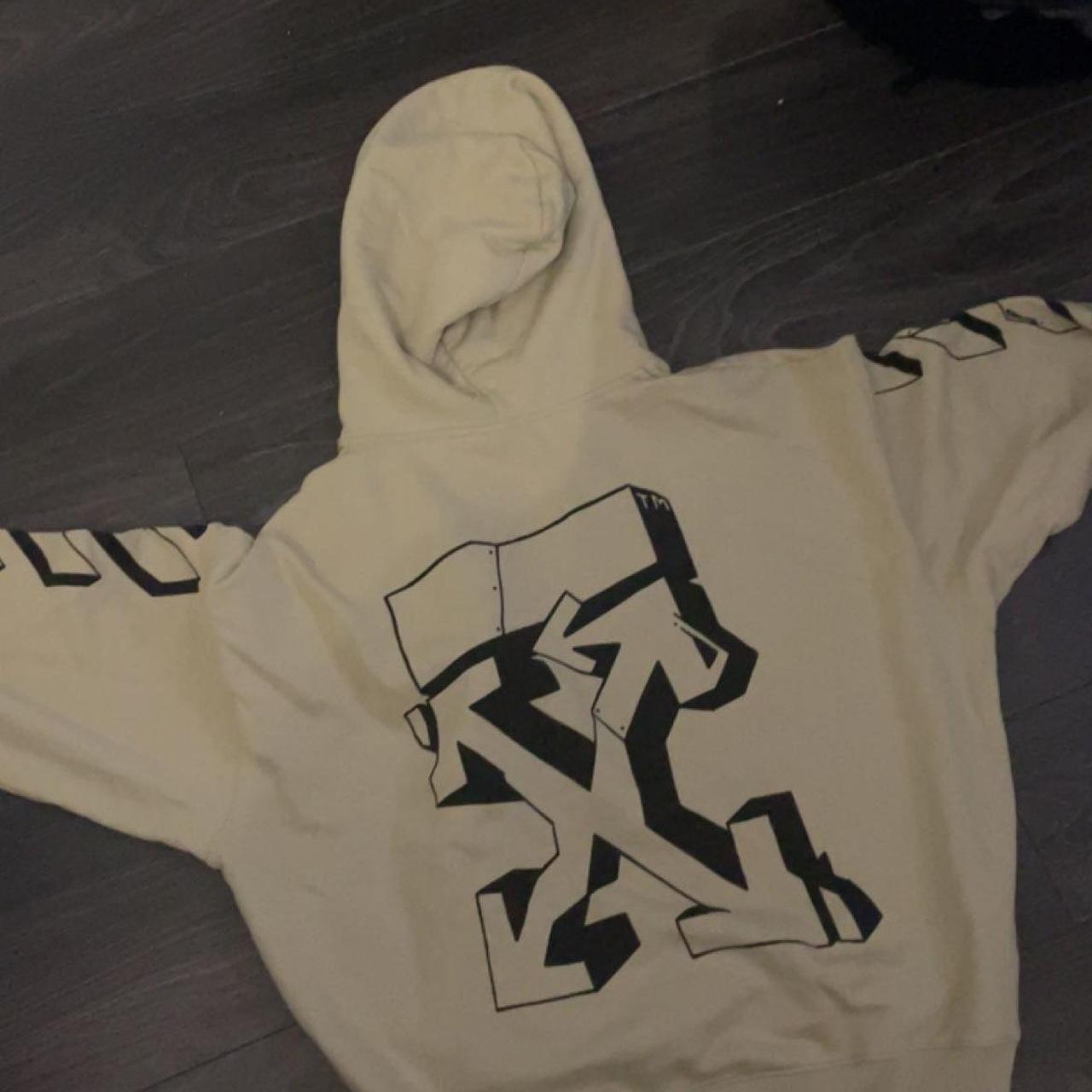 Off white 3d hot sale arrow hoodie