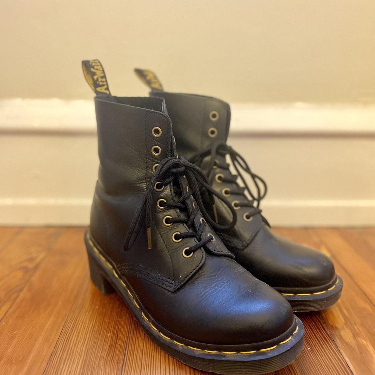 Dr. Martens Clemency Boots in size 8. Good condition... - Depop