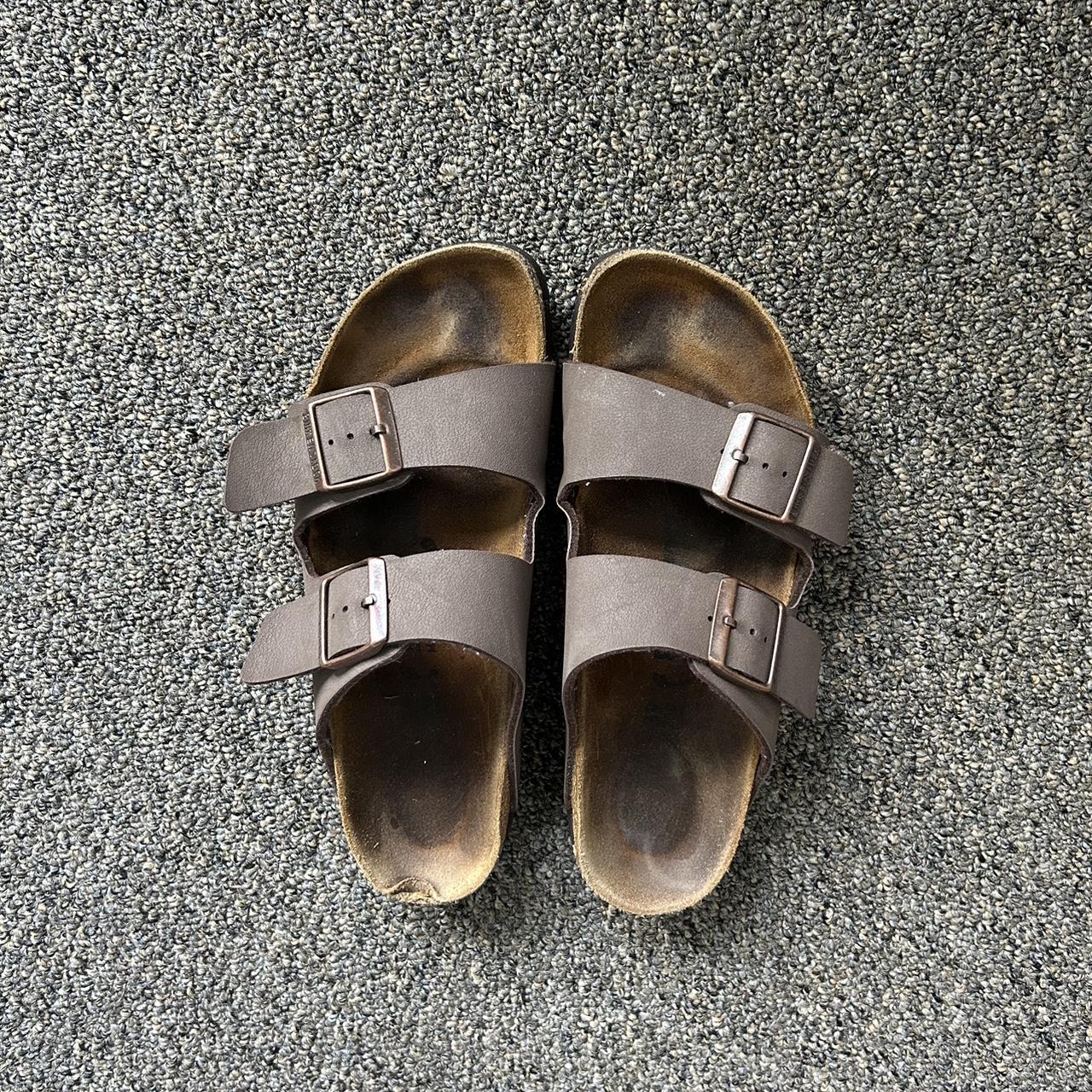 womens brown birkenstocks