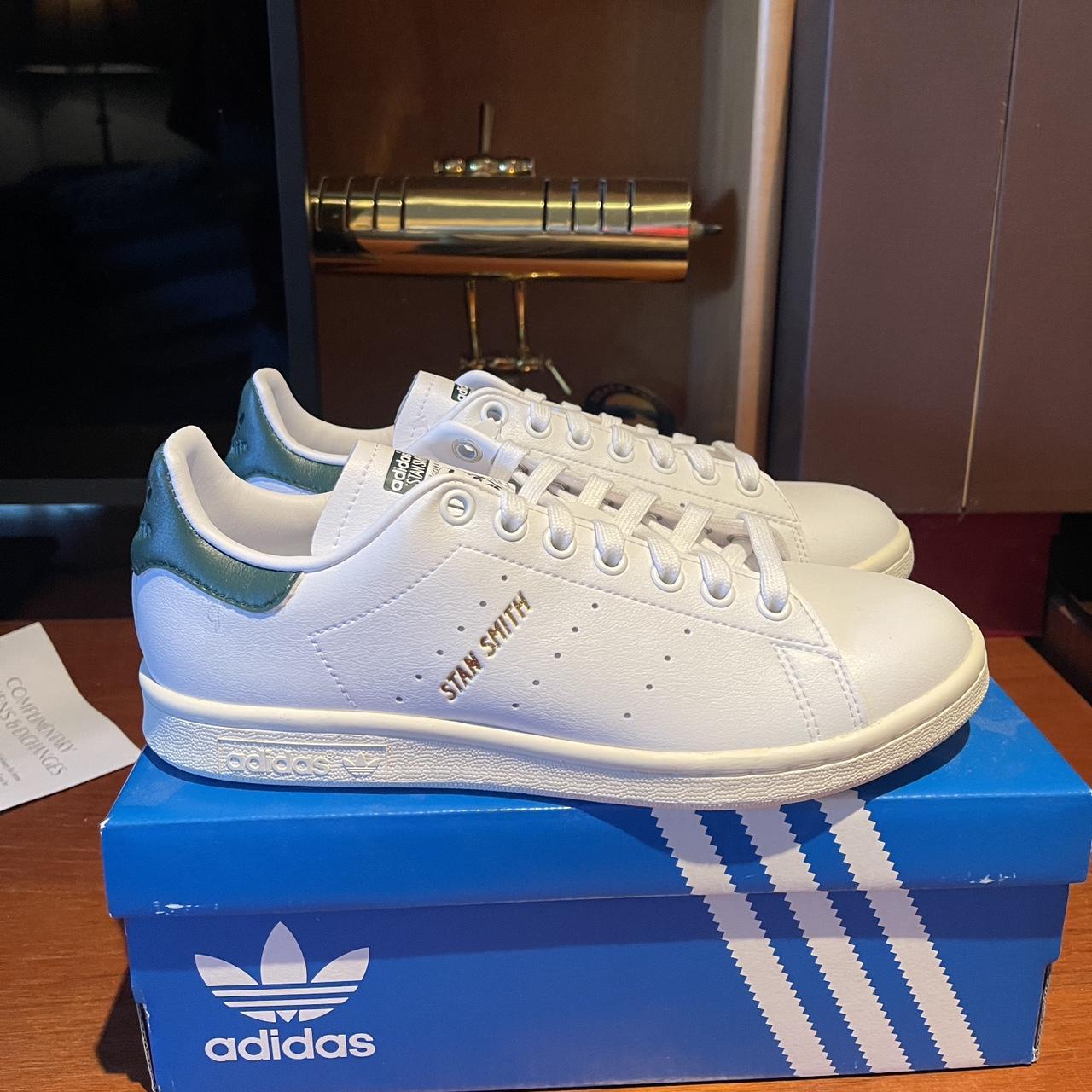 Adidas stan smith outlet green gold