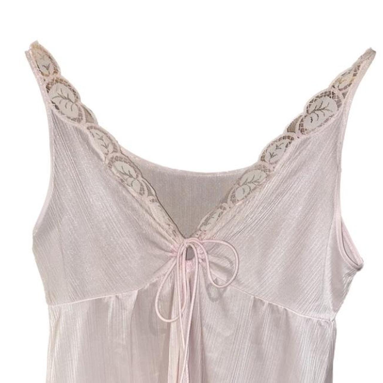 product: vintage baby pink maxi slip dress 🎀 RP:... - Depop