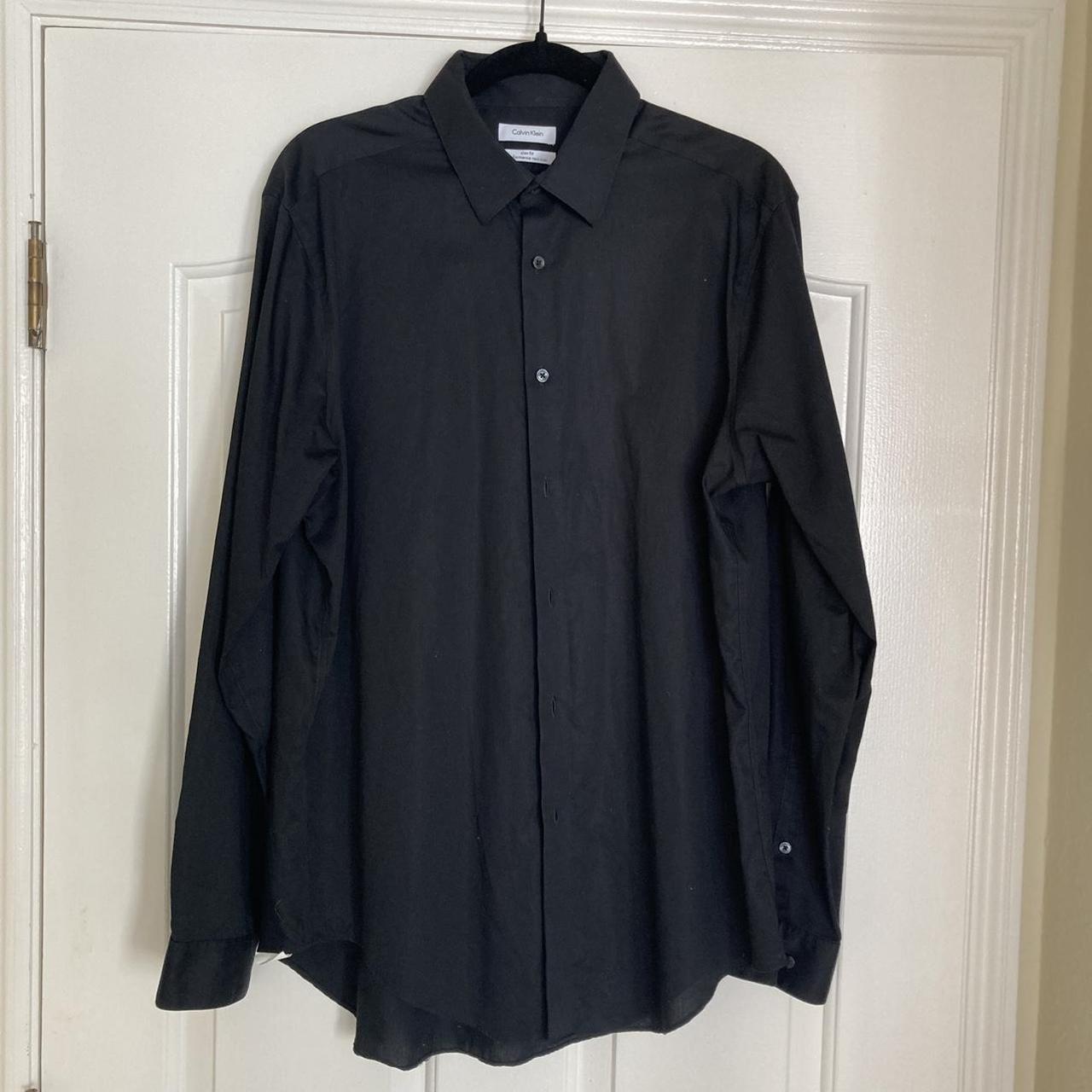 Men’s Calvin Klein button up dress shirt. 16 1/2,... - Depop