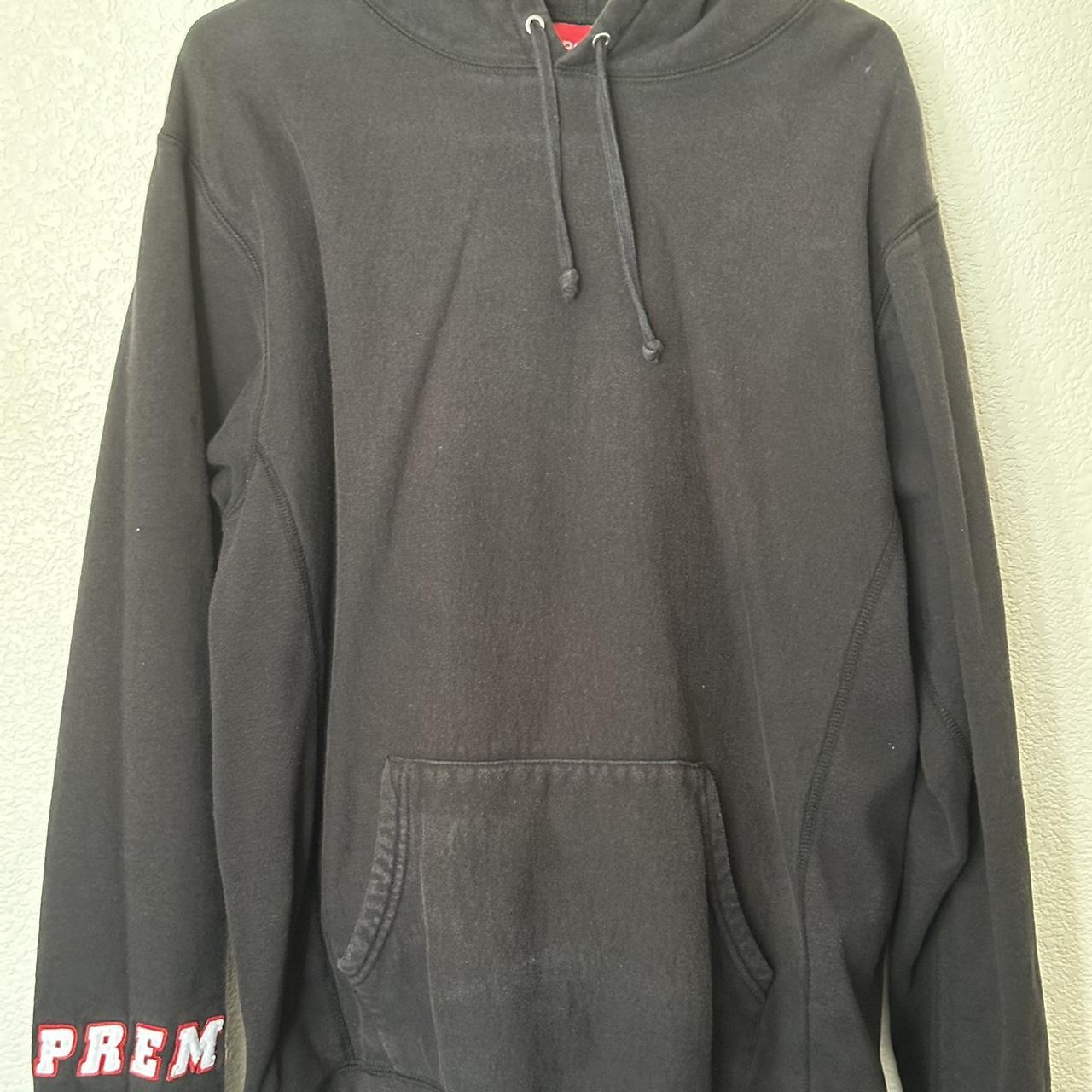 Supreme Wrist Logo Hooded Sweatshirt Size Large In