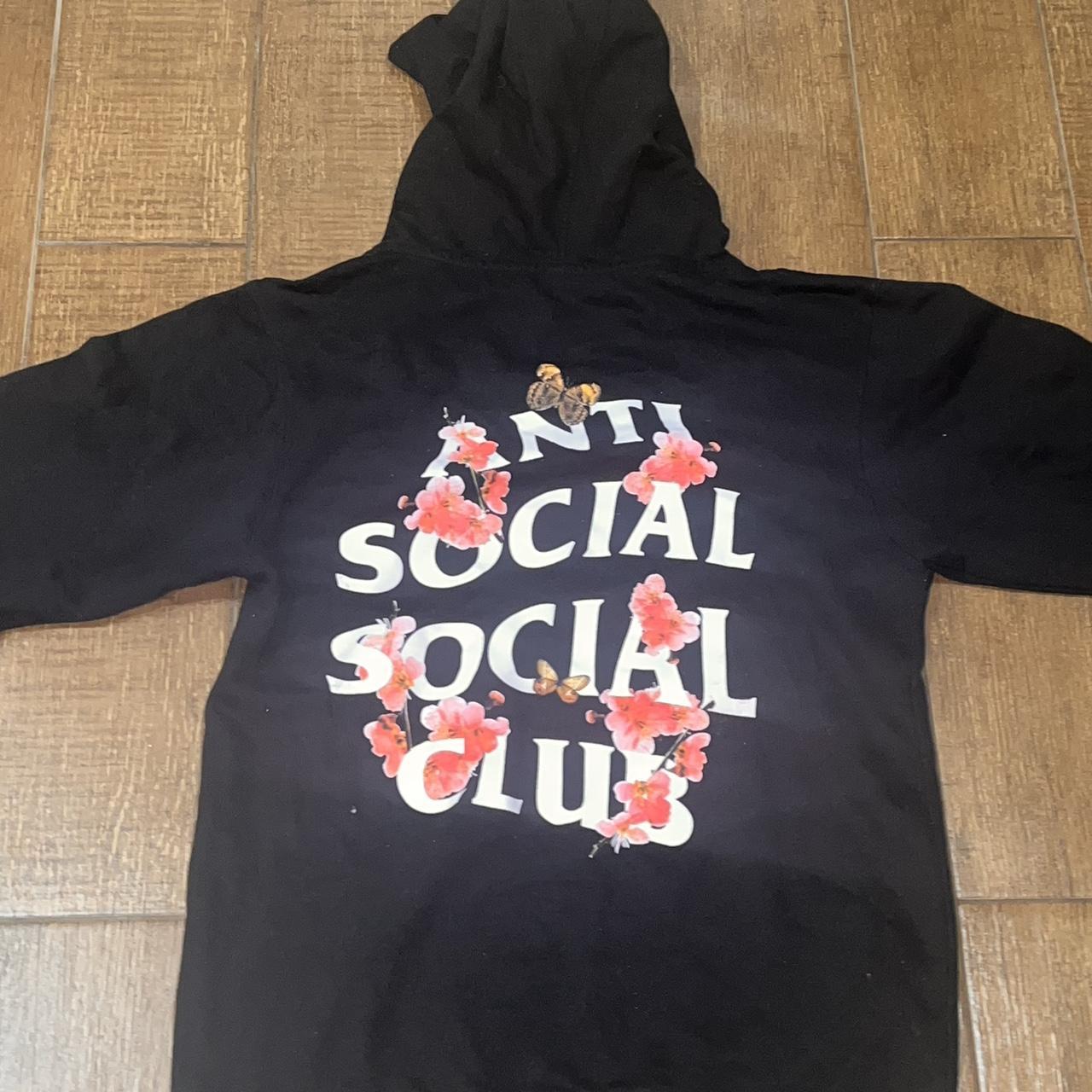 Anti Social Social Club Hoodie Depop   P0 