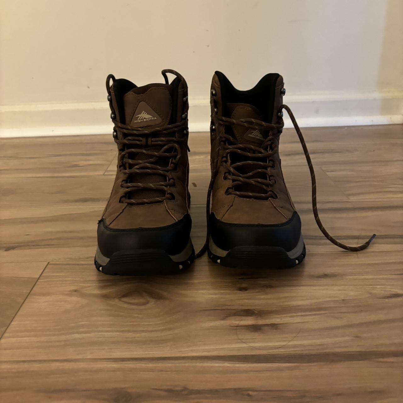 high sierra boots black