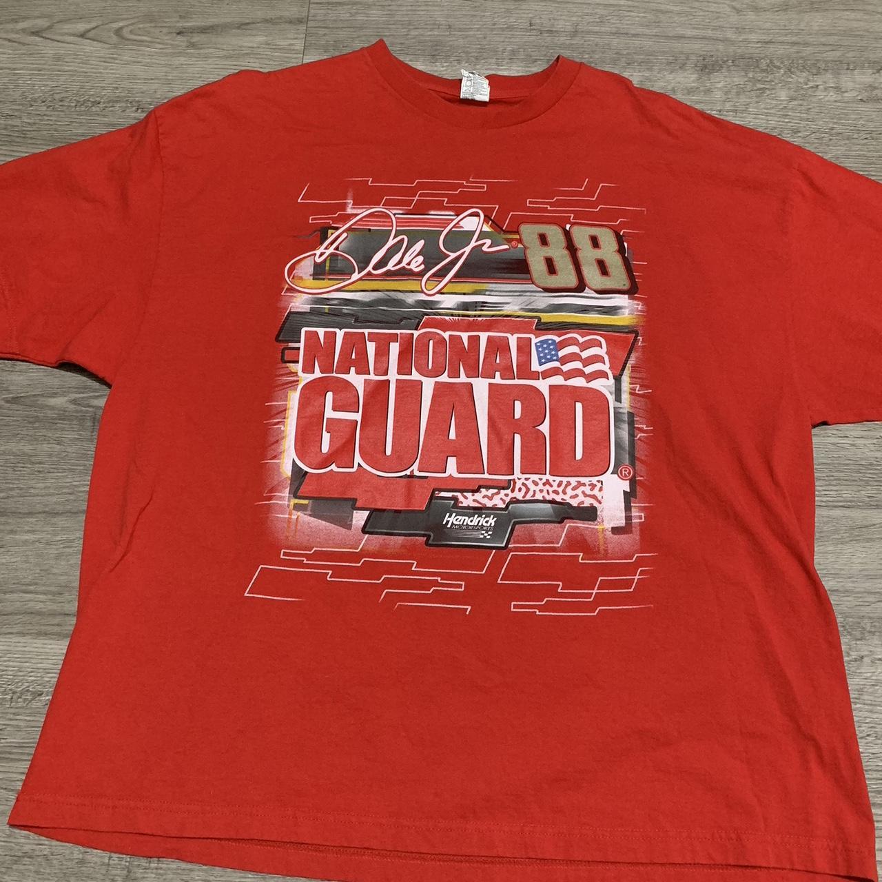 Dale Earnhardt Jr Hendrix National Guard Tee Shirt... - Depop