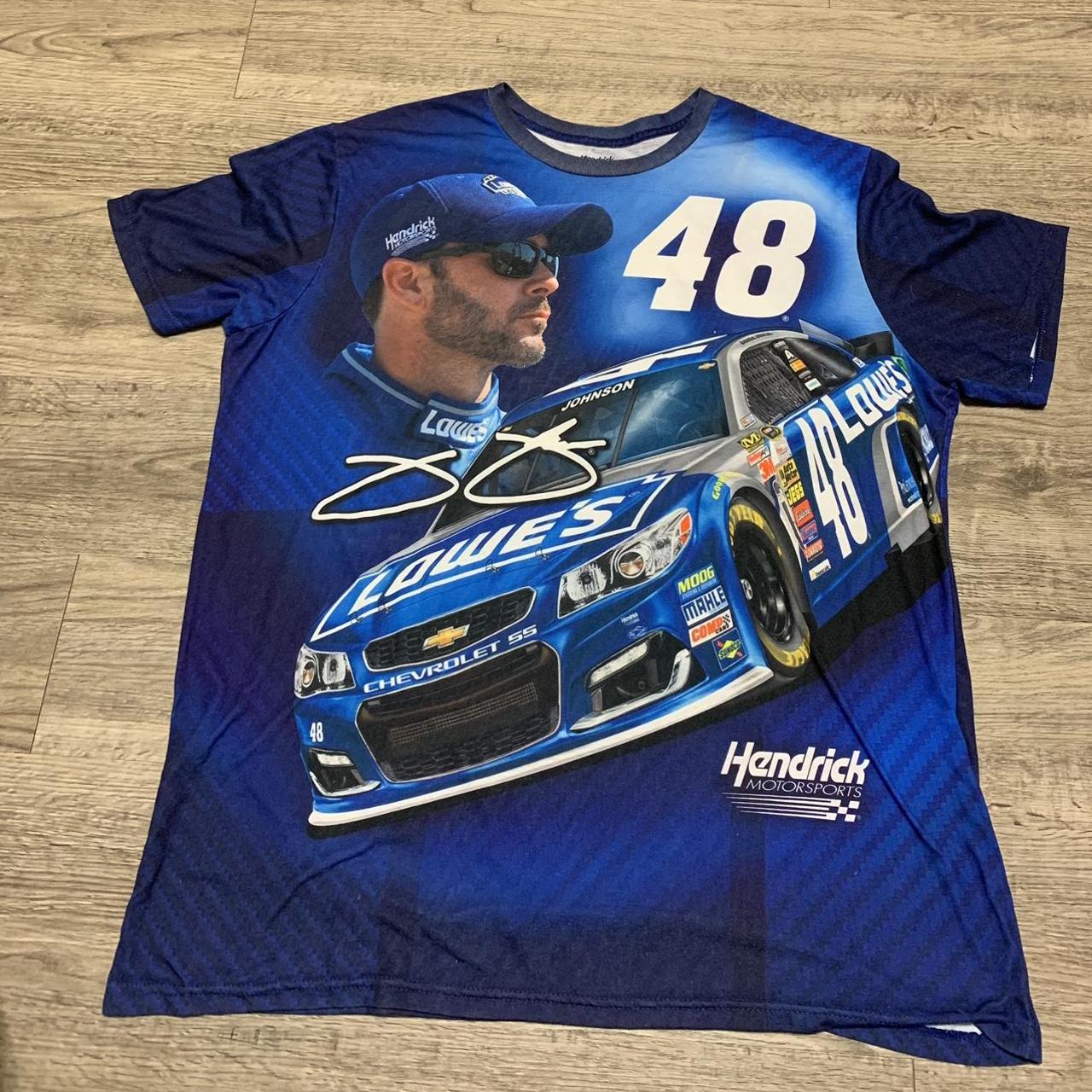 Modern Nascar AOP Lowes Number 48 Jimmy Johnson... - Depop