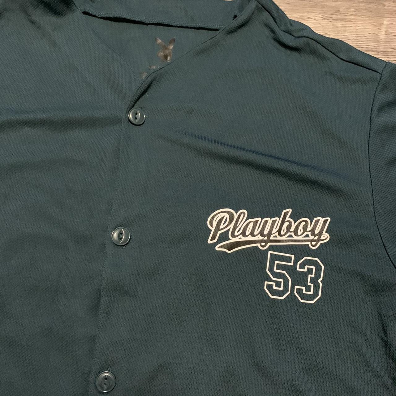 Playerz 69 Baseball Jersey Black / Medium