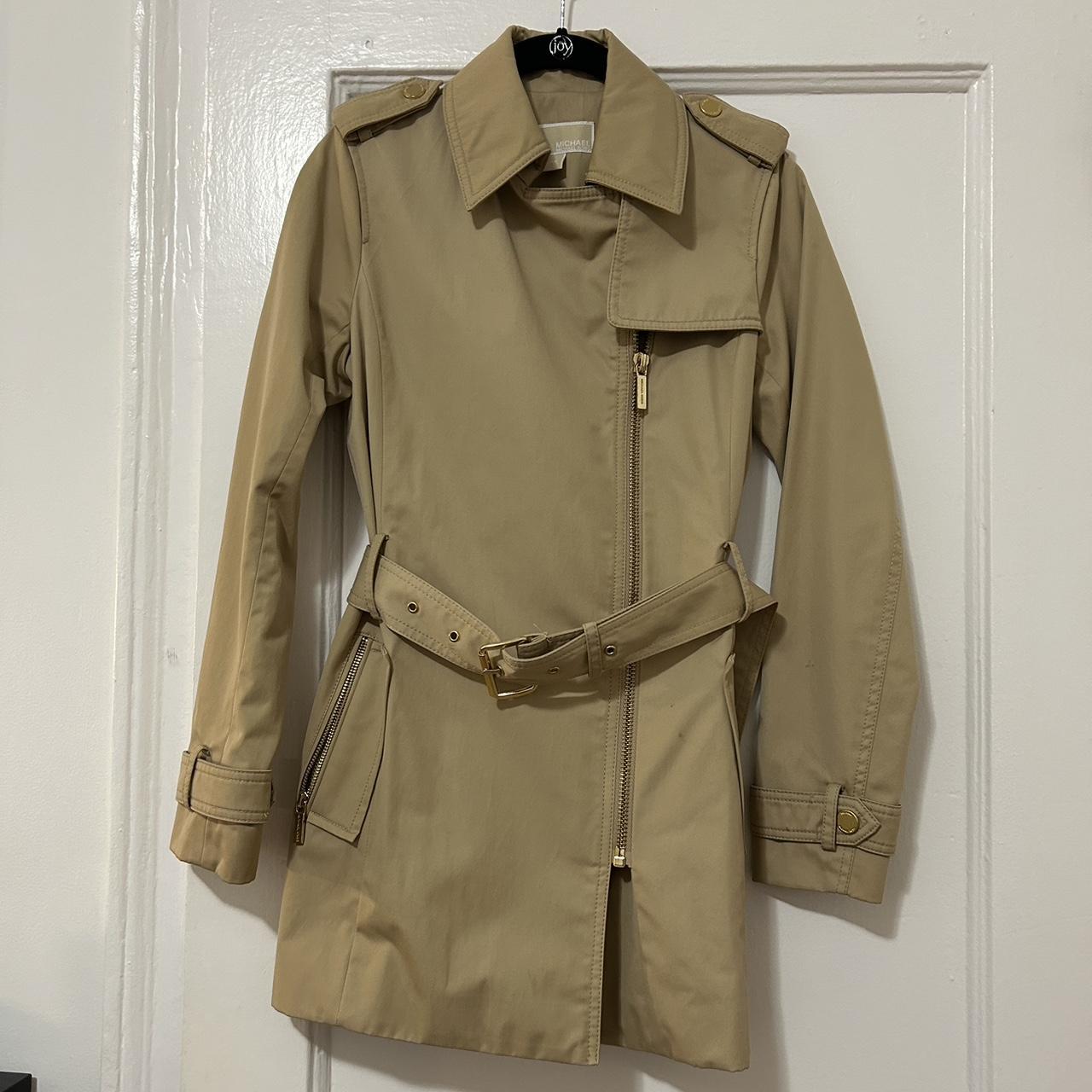 MICHAEL Michael Kors Waterproof Trench Coat Size. Depop