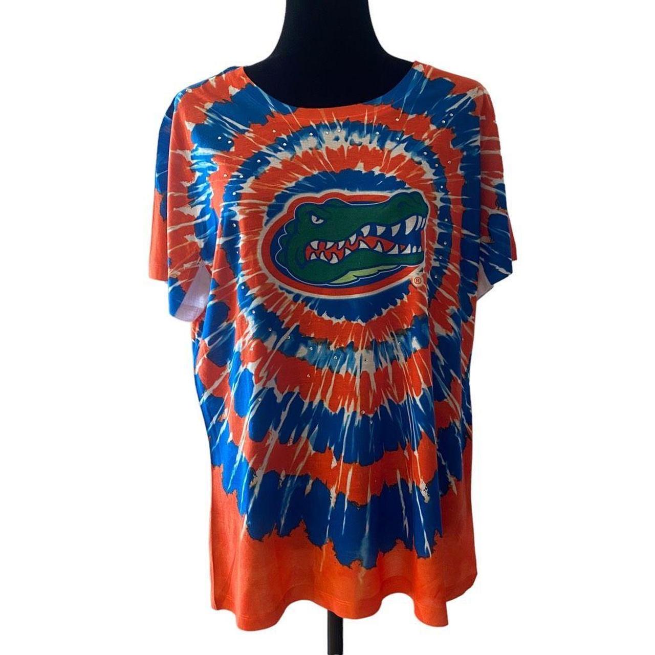 Florida Gators Blue and Orange Short Sleeve Tee Shirt