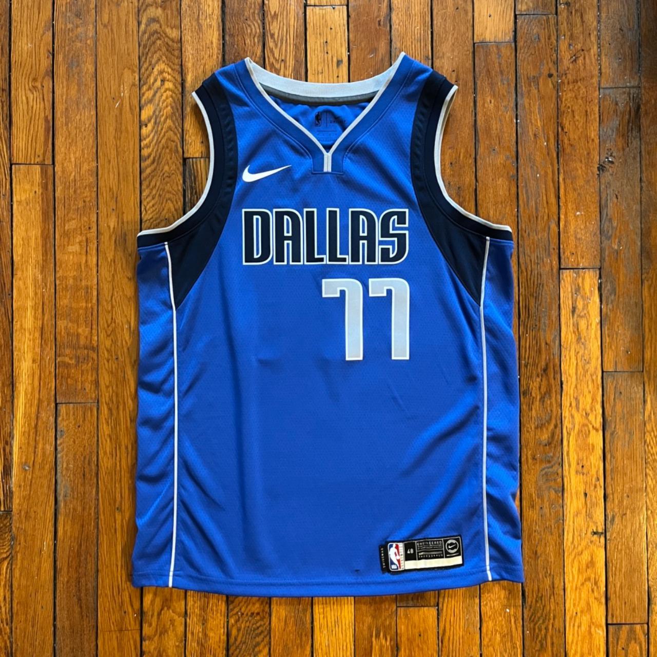 Nike Connect x NBA Authentic Swingman Dallas - Depop