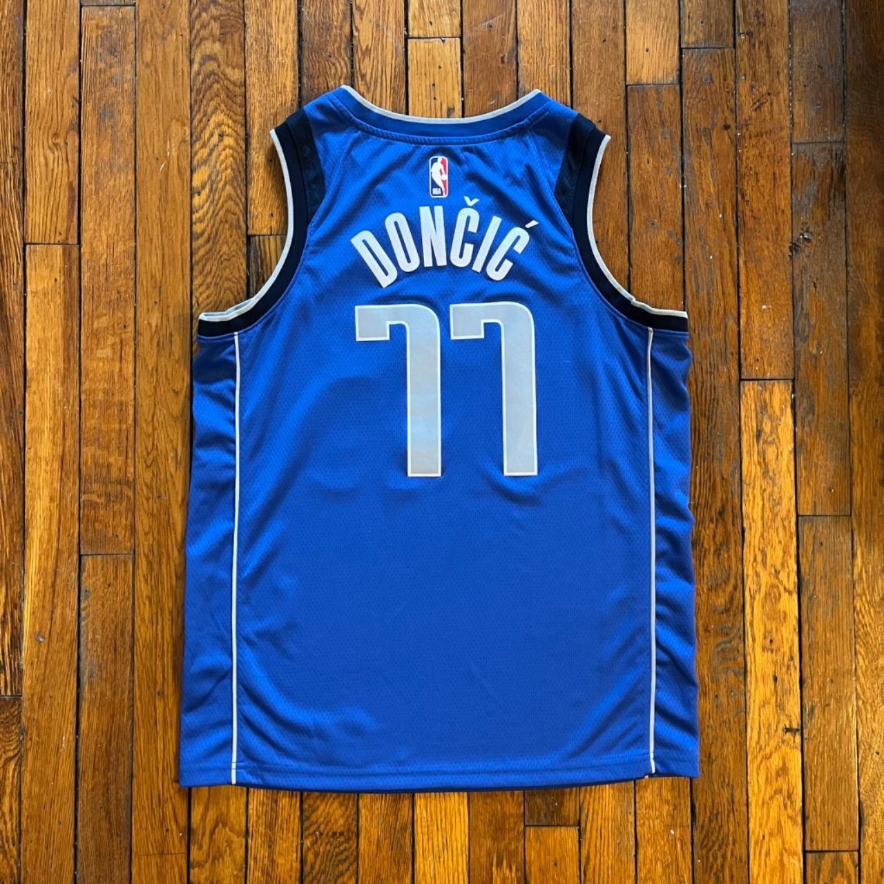 NBA NIKE Authentic Swingman Jersey Dallas Mavericks - Depop