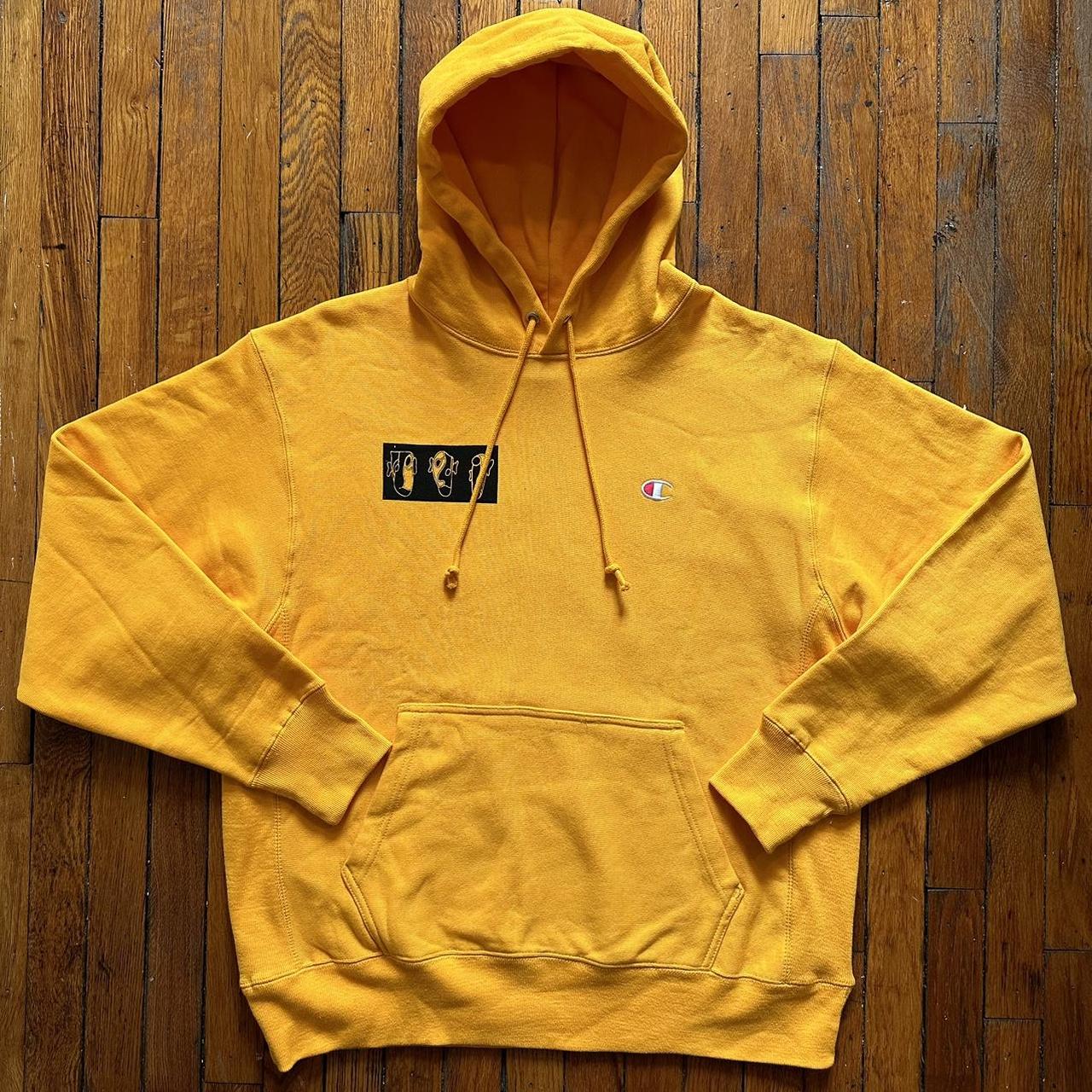 Mustard champion online hoodie