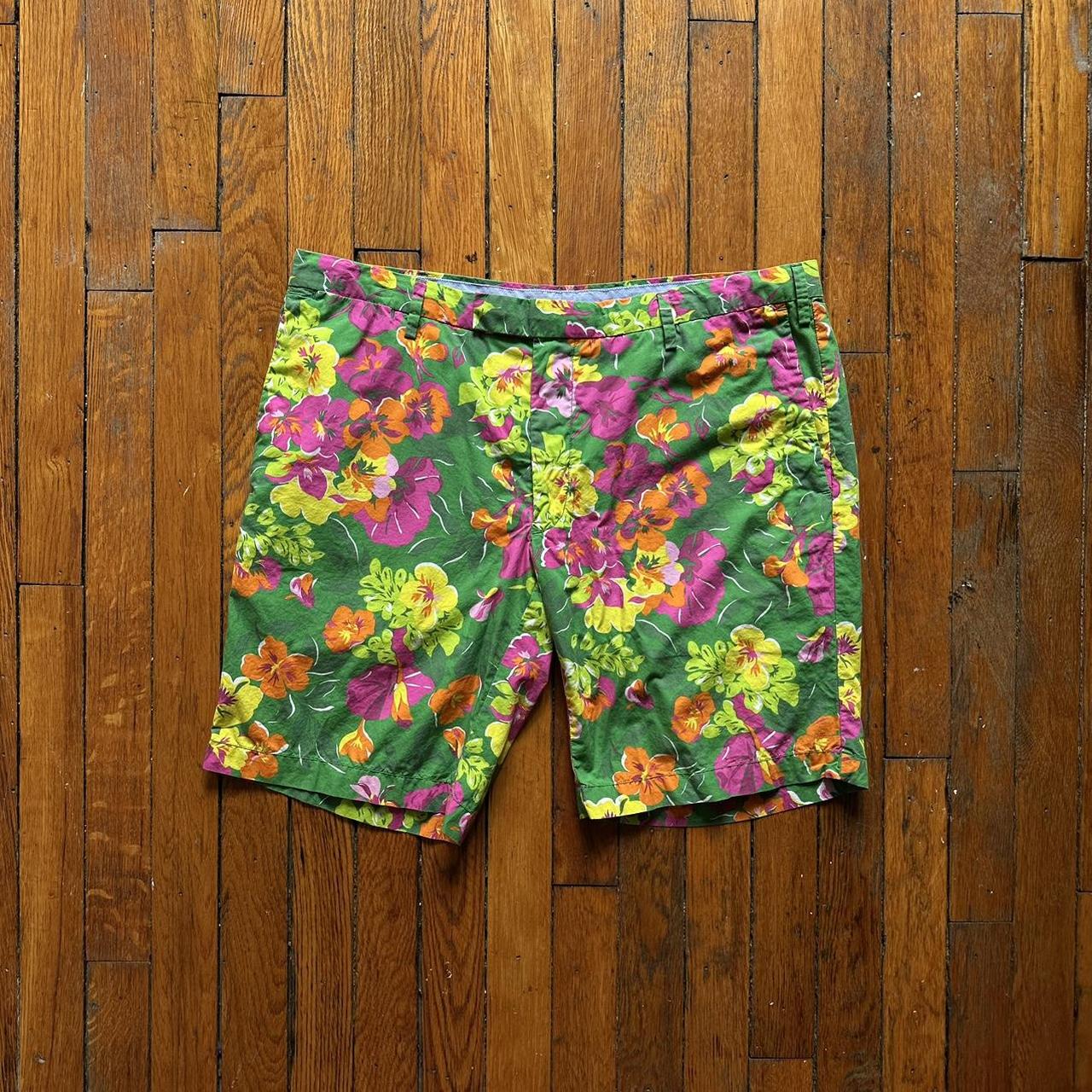 Polo floral shorts on sale