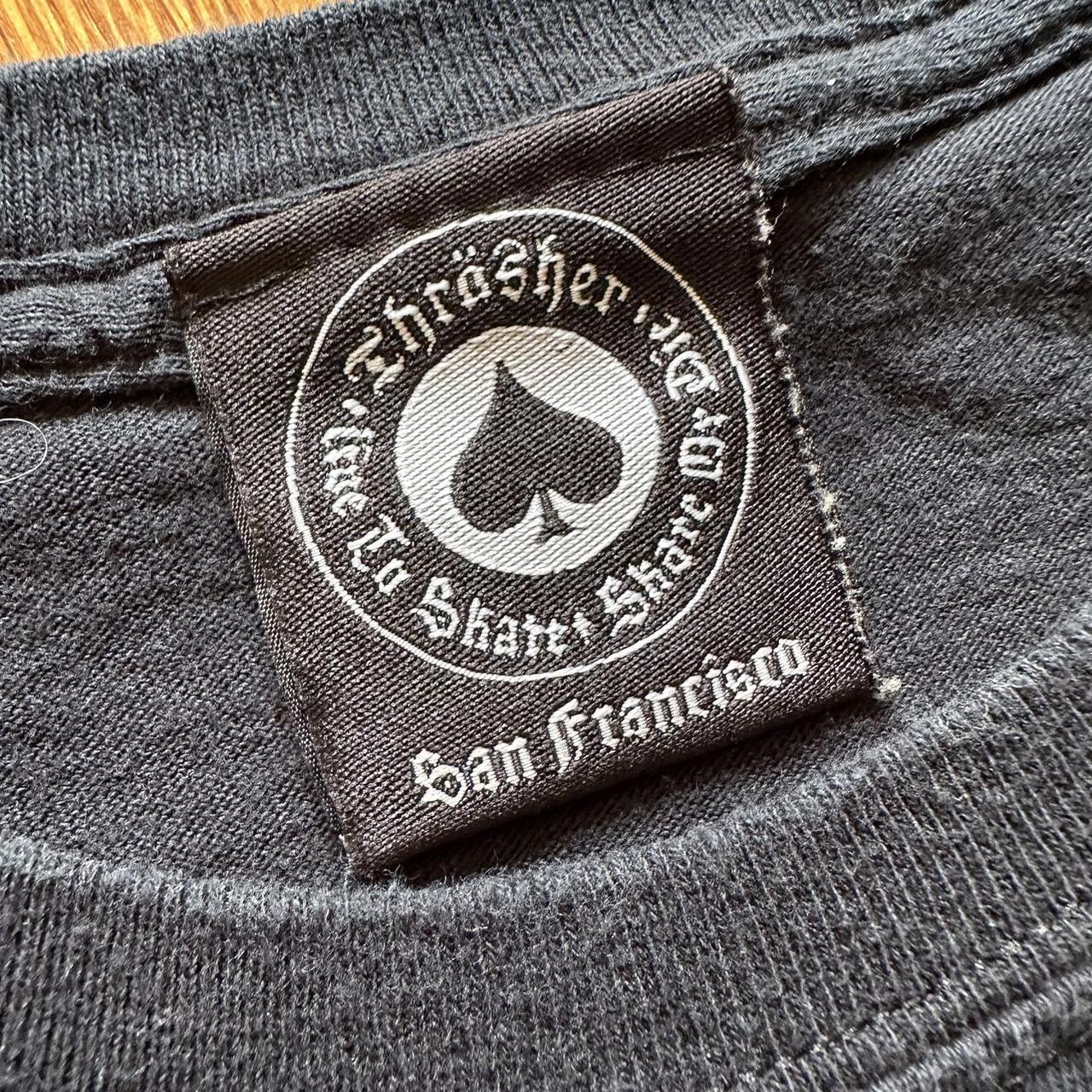 Vintage Thrasher Pushead T Shirt Men Size L | Depop