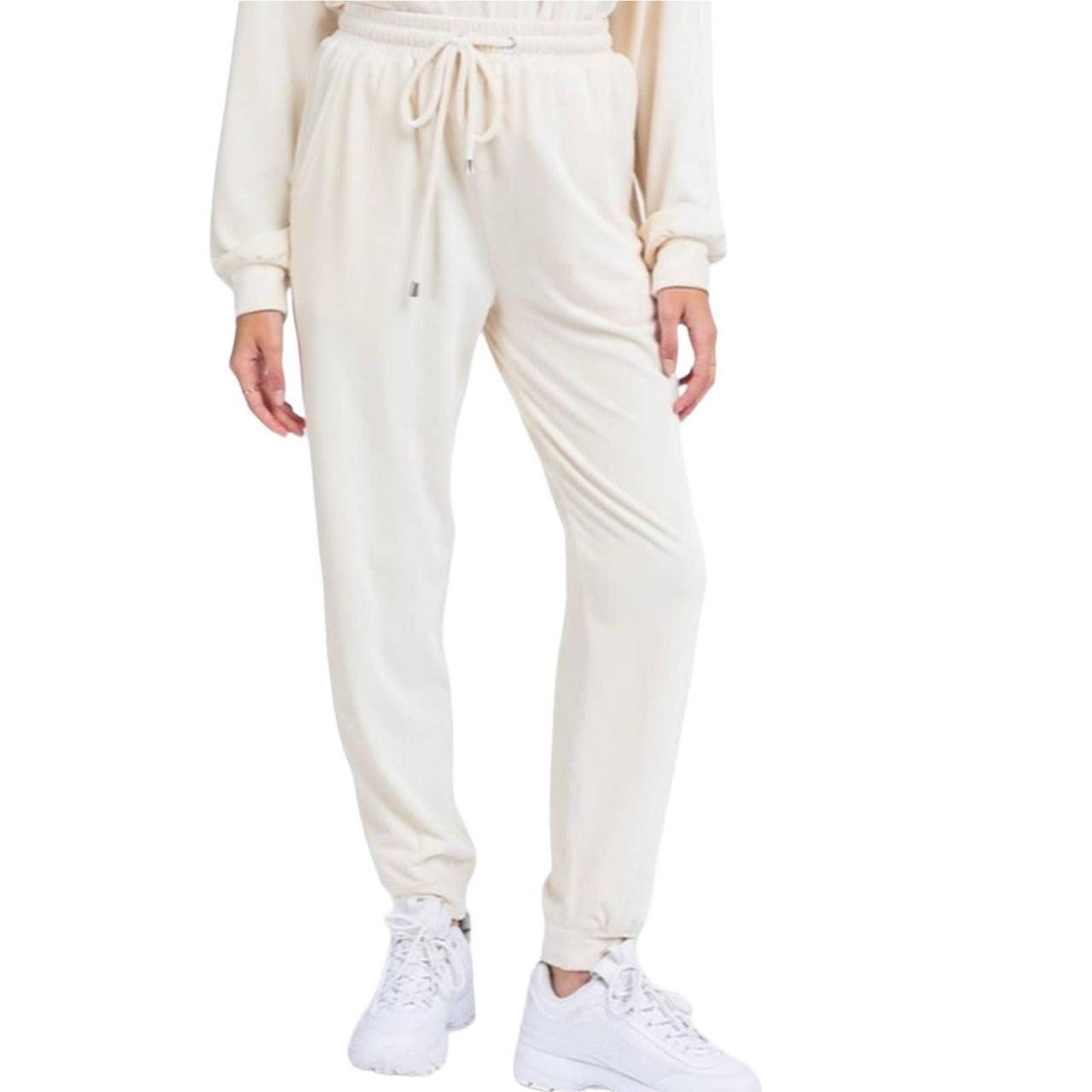 Tall cream joggers hot sale