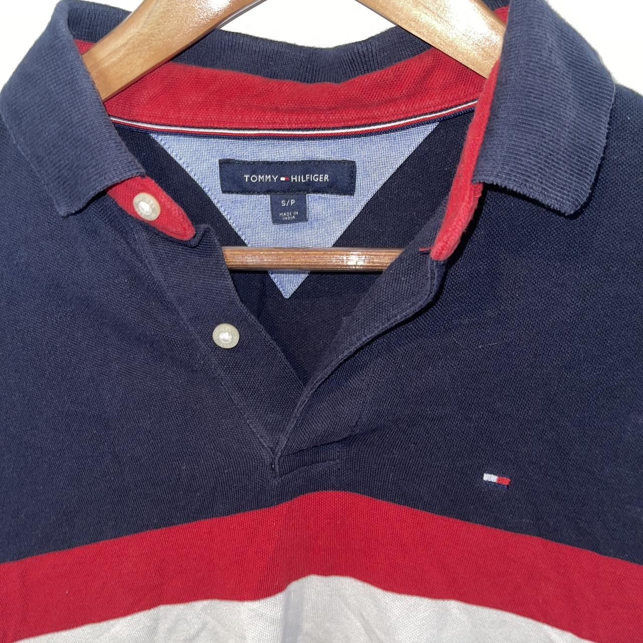 Tommy Hilfiger long sleeve polo Size S Good condition - Depop