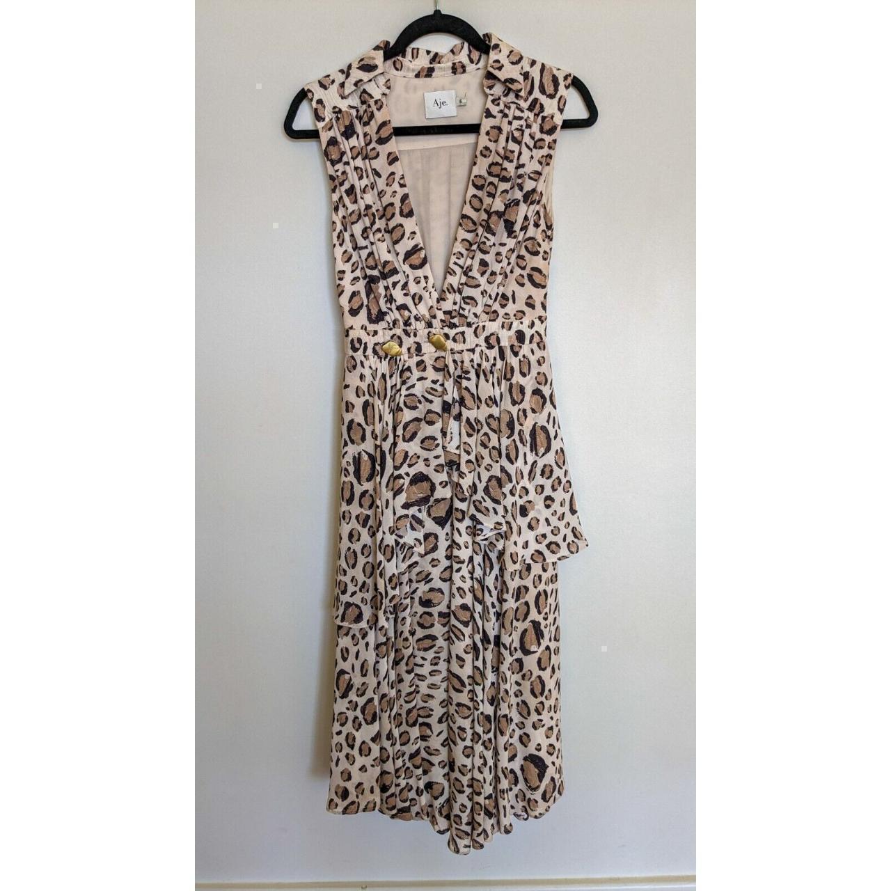 Aje leopard dress best sale