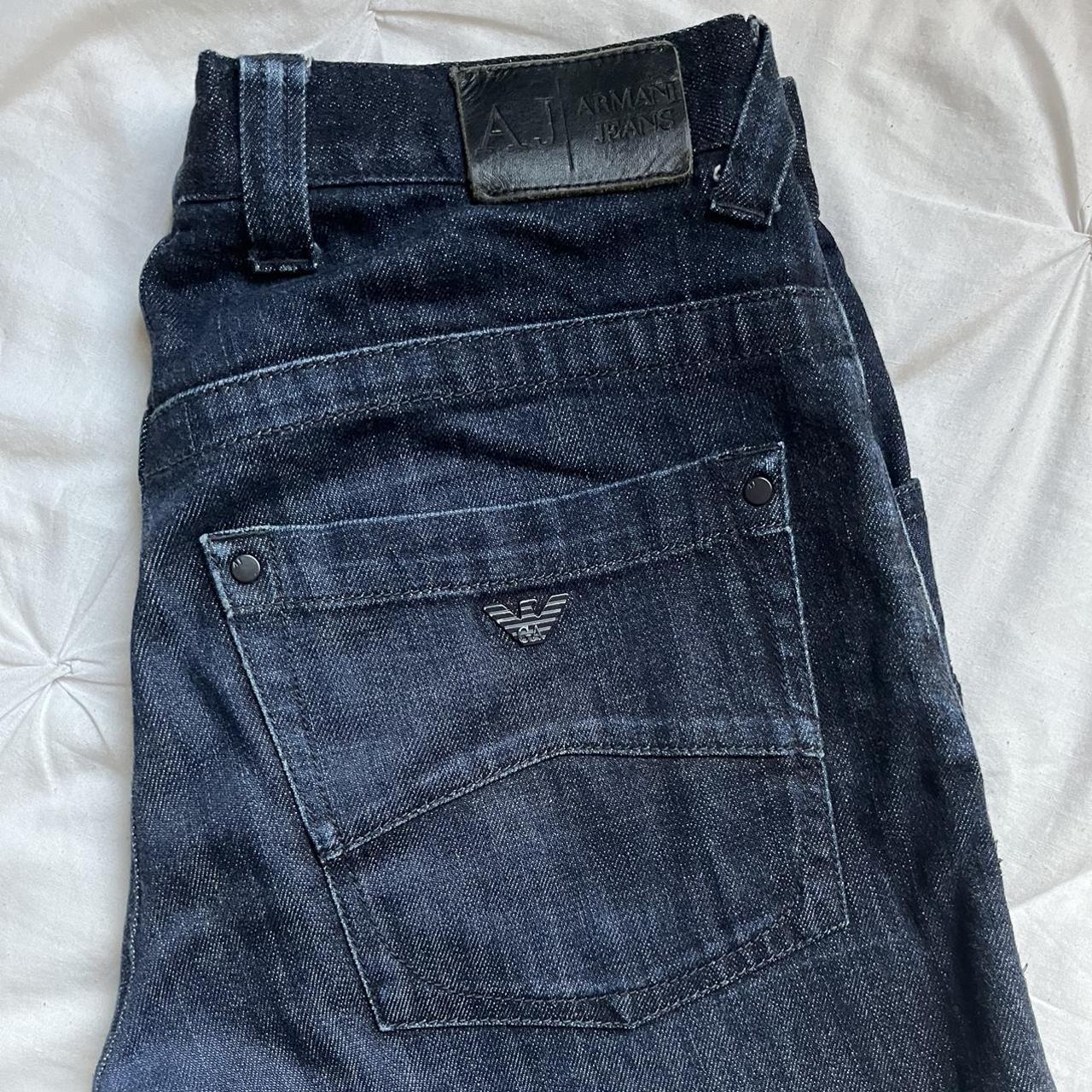 Discontinued navy blue Armani Jeans. Asking price