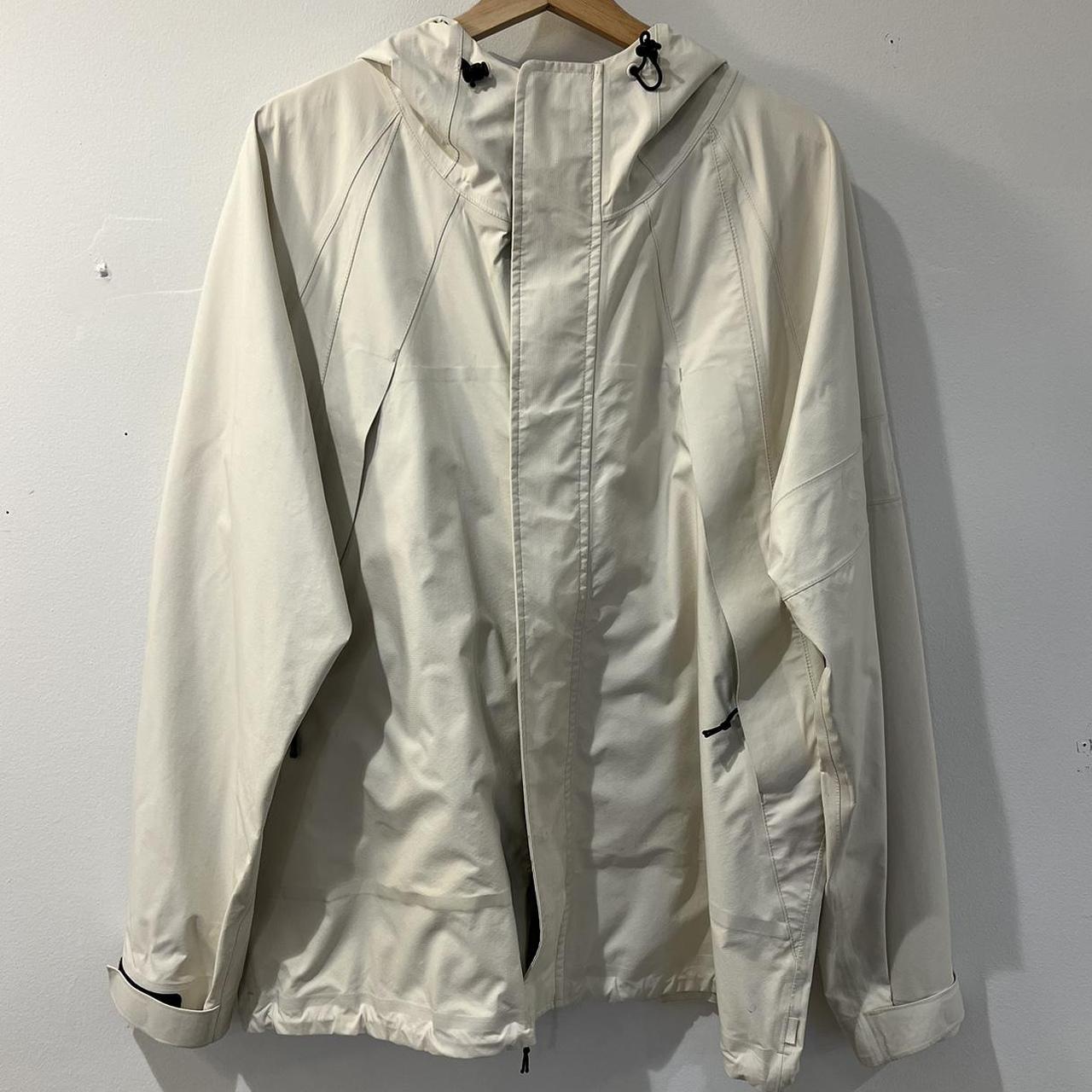Supreme - Authenticated Jacket - Cotton Beige for Men, Very Good Condition