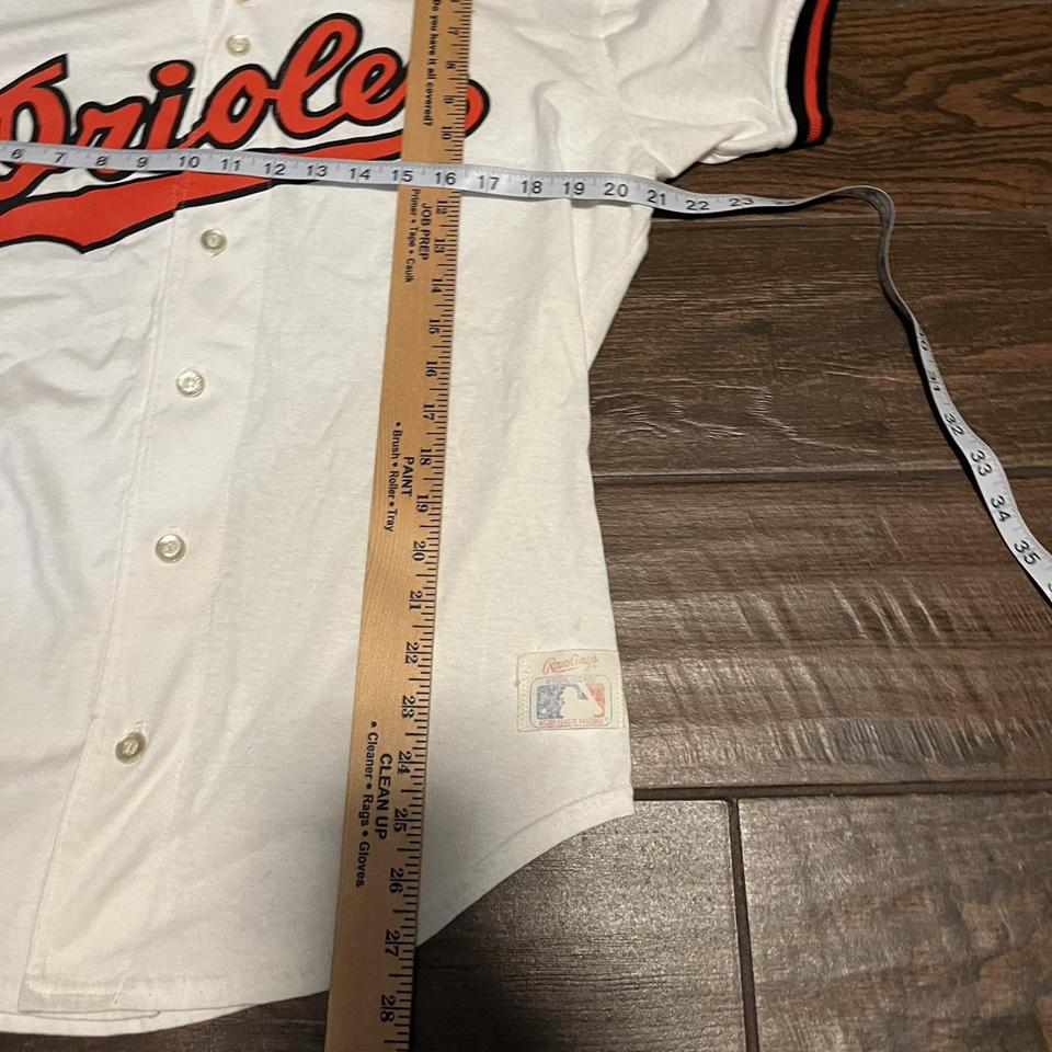 Vintage 1980s Orioles MLB Baseball Orange X-Large - Depop