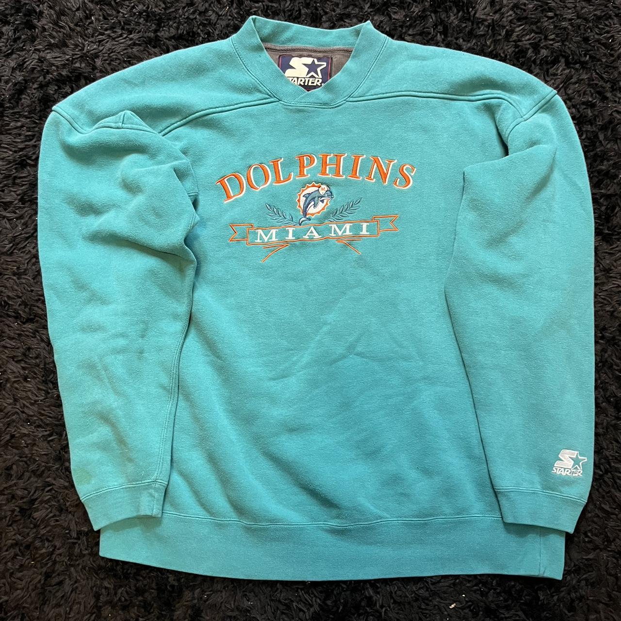 Shop Miami Dolphins Crewneck Sweatshirt