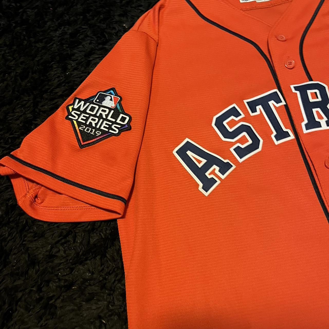 Houston Astros Majestic Cool Base Men's Large - Depop