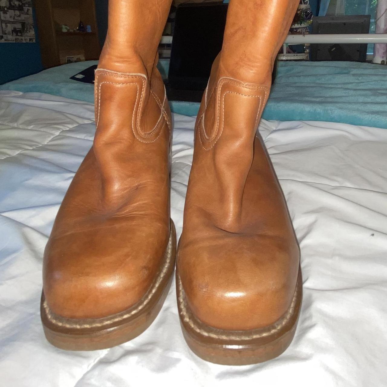 frye cowboy boots womens