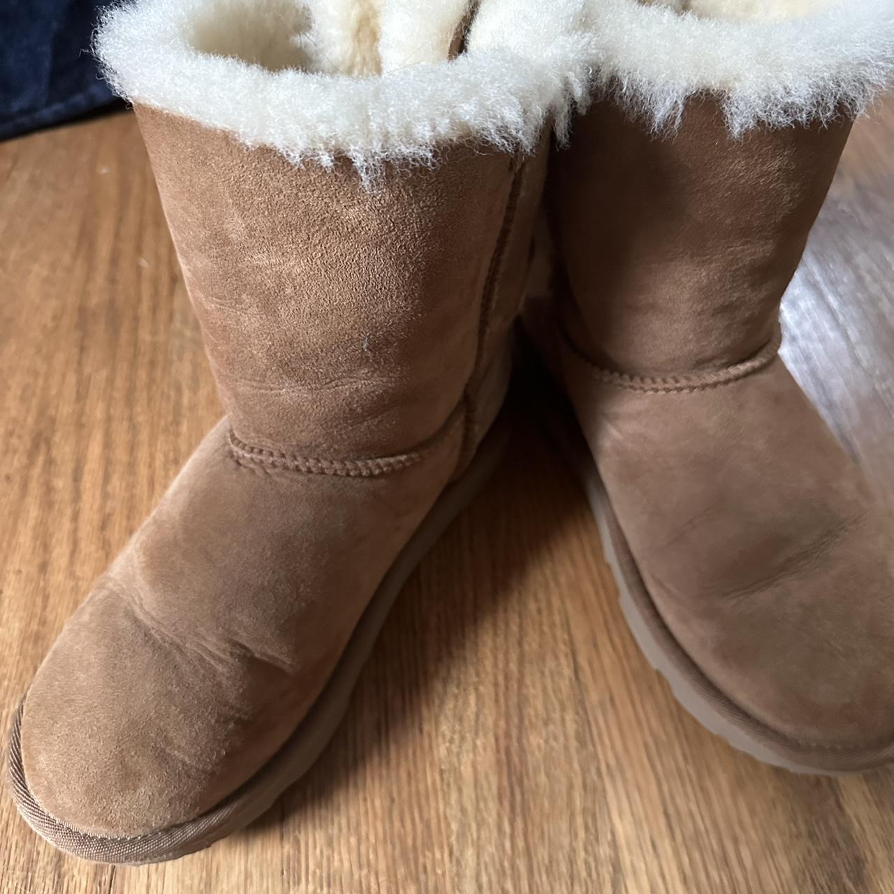 Ugg Boots With Bows Amazing Condition Slight Depop   P0 