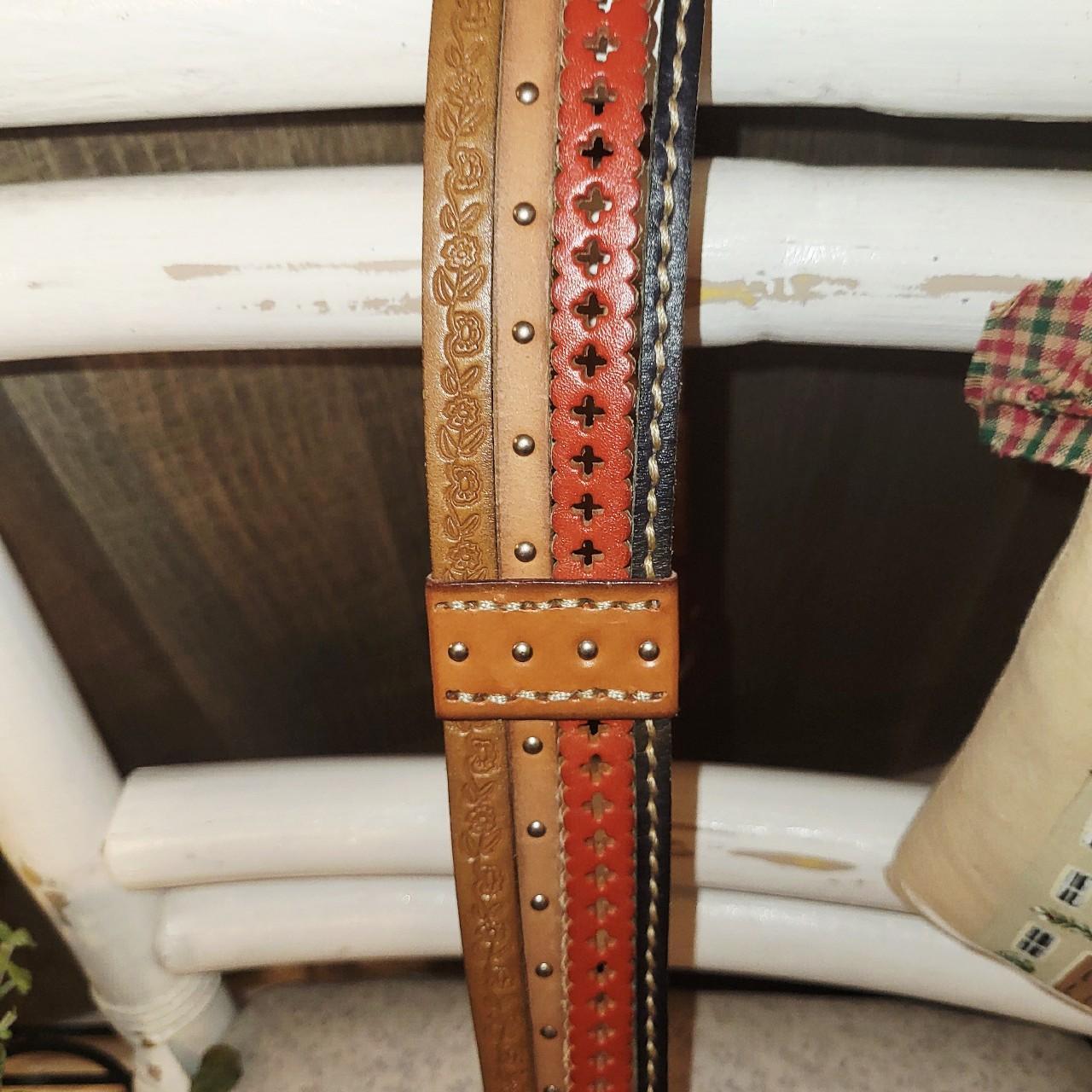 Fossil Women's Belt - Brown/Multi – Fossil Genuin… - image 5