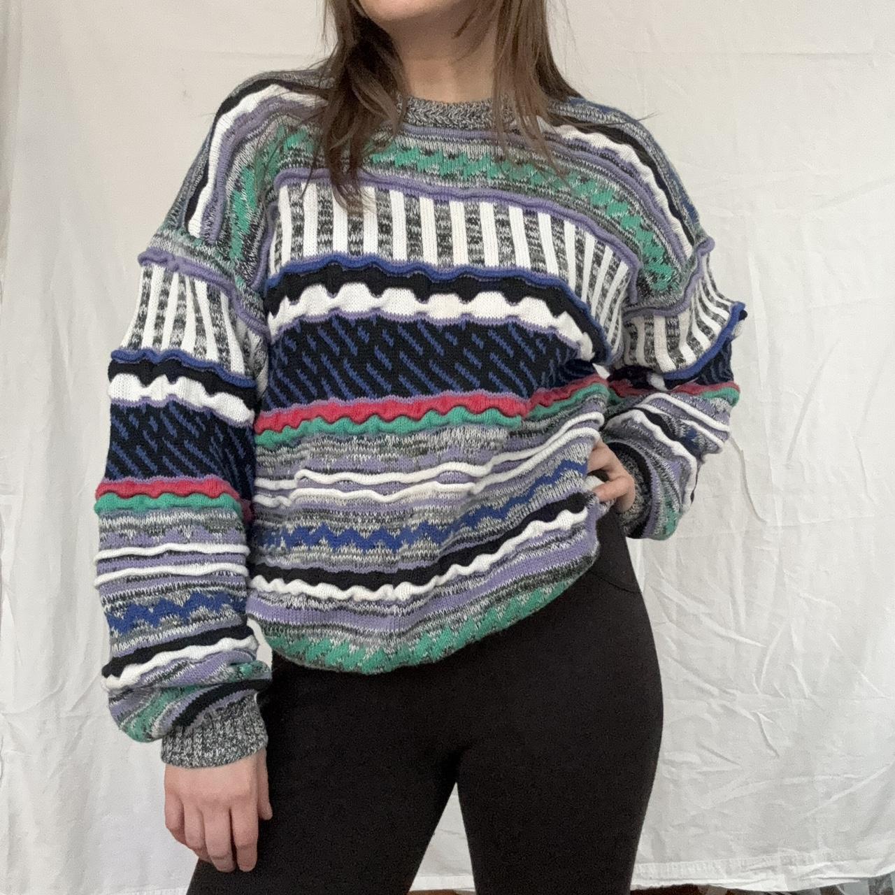 Colorful coogi store sweater