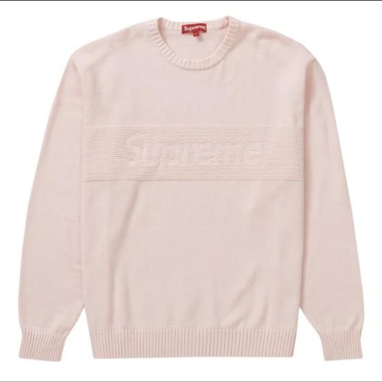 Supreme Tonal Paneled Sweater It's Brand new and... - Depop