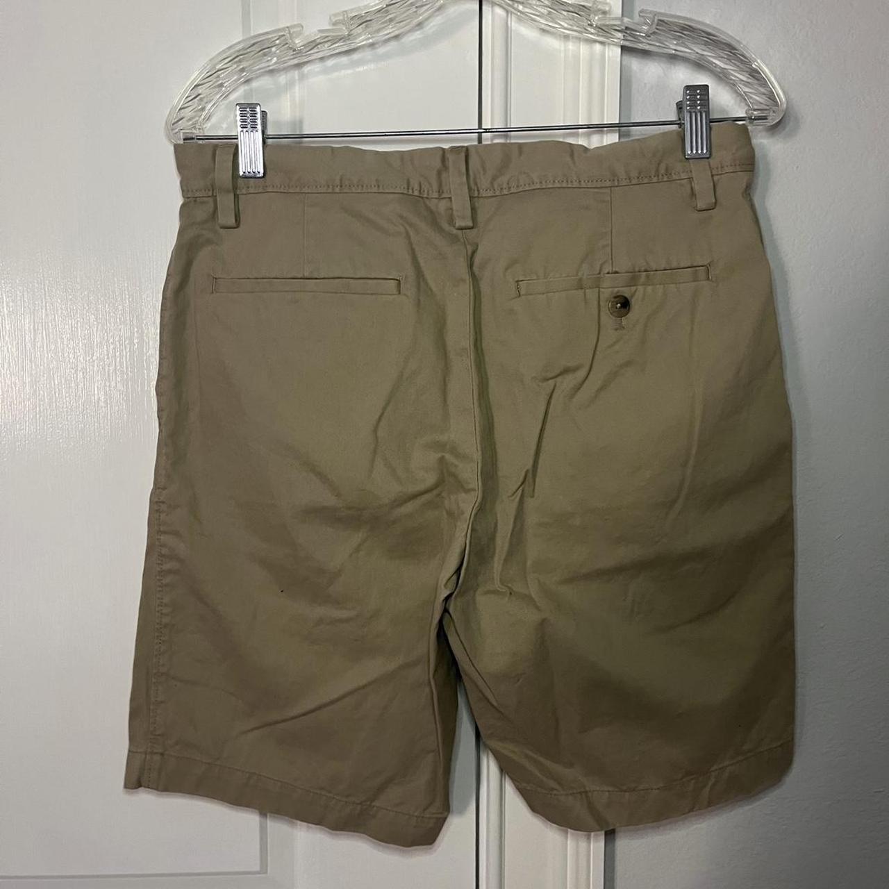 Khaki Chino Shorts Khaki chino shorts from Banana... - Depop