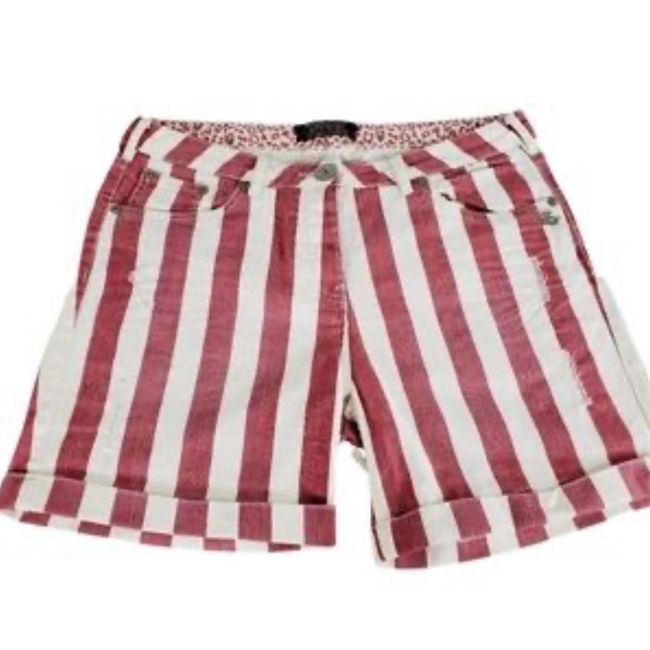 Women s Maison Scotch Red and White Adorable striped