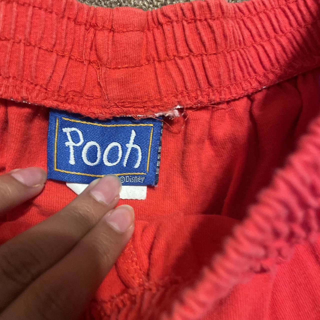 Pooh Bear bright red Shorts These Pooh shorts... - Depop